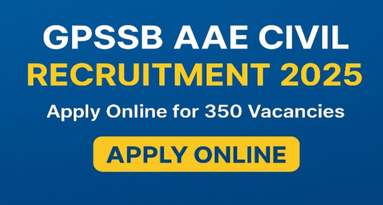 GPSSB AAE Civil Recruitment 2025